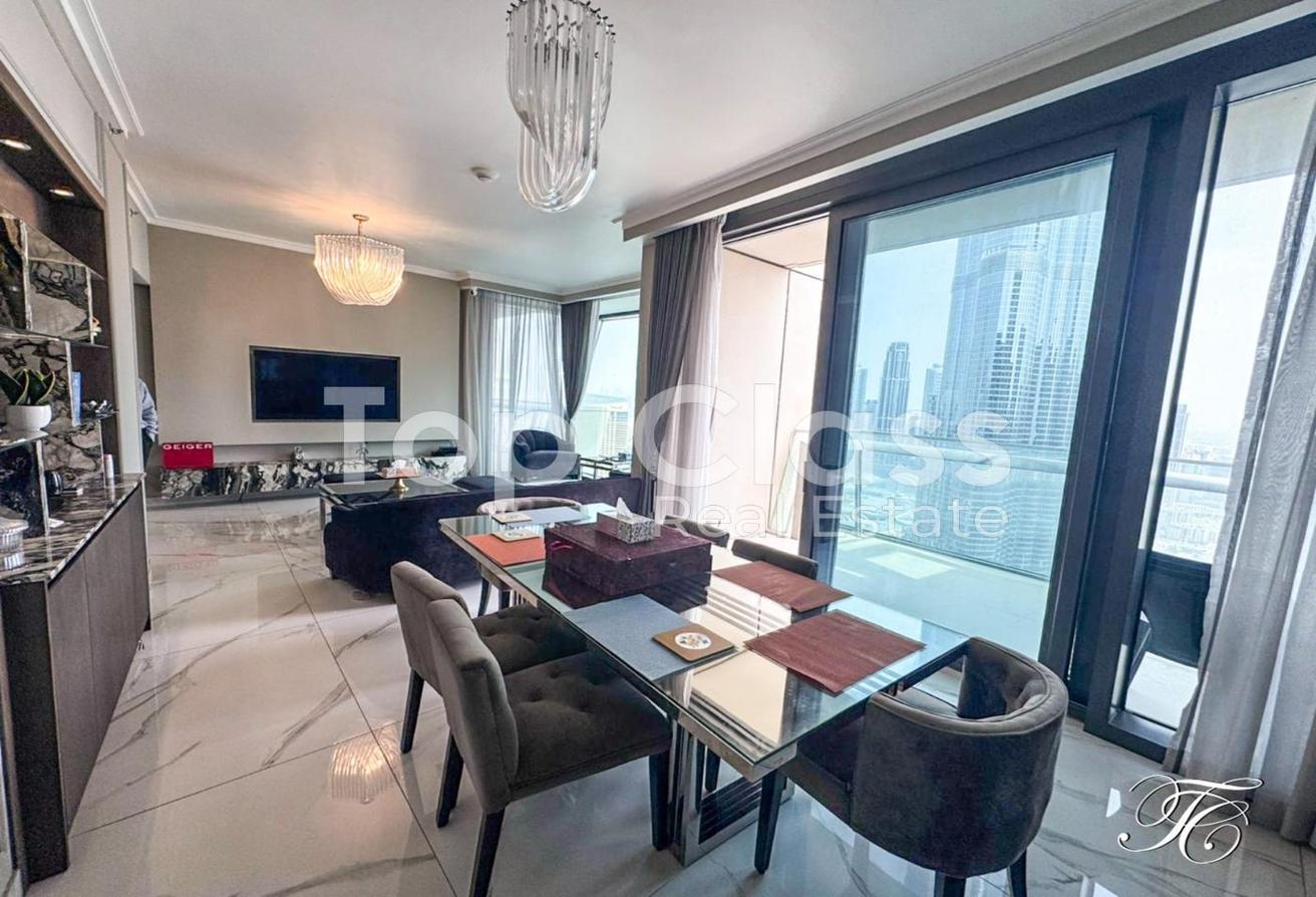 Full Burj Khalifa View | Furnished | High Floor photo 5