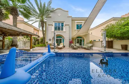 Villa - 5 Bedrooms - 6 Bathrooms for rent in Estella - Victory Heights - Dubai Sports City - Dubai