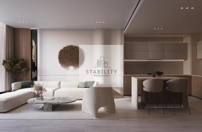 Apartment - 2 Bedrooms - 3 Bathrooms for sale in Binghatti Starlight - Dubai Healthcare City 2 - Al Jaddaf - Dubai