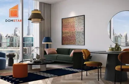 شقة - غرفة نوم - 1 حمام للبيع في بنينسولا ثري - بنينسولا - الخليج التجاري - دبي