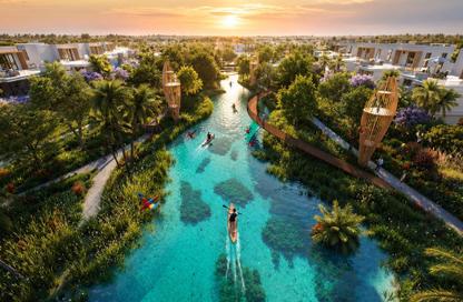 Villa - 5 Bedrooms - 6 Bathrooms for sale in Bahamas 1 - Damac Islands 2 - Dubai Land - Dubai Villa - 5 Bedrooms - 6 Bathrooms for sale in Bahamas 1 - Damac Islands 2 - Dubai Land - Dubai