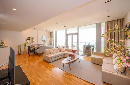 شقة - غرفة نوم - 2 حمامات للايجار في 2 شقة بناية - مساكن بلوواترز - جزيرة بلوواترز - دبي