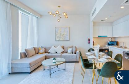 Apartment - 2 - 2 for rent in Harbour Gate Tower 1 - Harbour Gate - Dubai Creek Harbour (The Lagoons) - Dubai