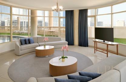 Apartment - 4 - 5 for rent in Swissotel Al Murooj - Downtown Dubai - Dubai