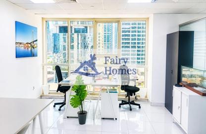 Office Space - Studio - 1 Bathroom for rent in Goldcrest Executive - JLT Cluster C - Jumeirah Lake Towers - Dubai