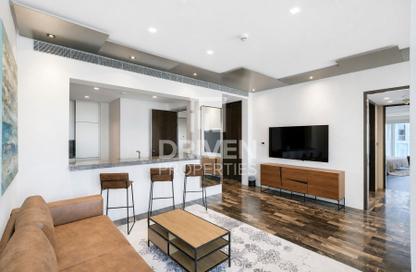 Apartment - 2 - 3 for rent in Damac Heights - Dubai Marina - Dubai