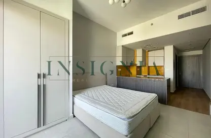 Apartment - 1 Bathroom for rent in The V Tower - Dubai Land Residence Complex - Dubai Land - Dubai