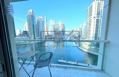 شقة - 1 حمام للايجار في برج B  - مارينا فيو - مارينا فيو - دبي مارينا - دبي