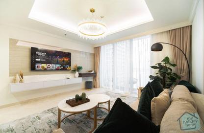 Apartment - 1 Bedroom - 1 Bathroom for rent in Palace Beach Residence Tower 1 - Palace Beach Residence - Emaar Beachfront - Dubai Harbour - Dubai
