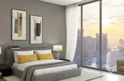 Apartment - 1 Bedroom - 1 Bathroom for sale in Peninsula Two - Peninsula - Business Bay - Dubai