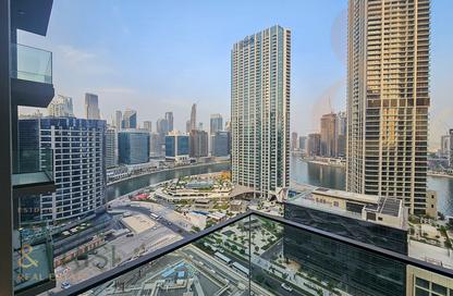 Apartment - Studio - 1 for sale in Peninsula Two - Peninsula - Business Bay - Dubai