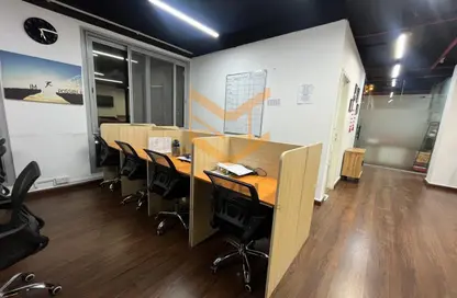 مكتب - غرفة نوم - 1 حمام للايجار في البرج الفضي - الخليج التجاري - دبي