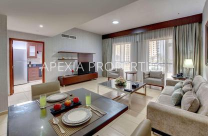 Hotel  and  Hotel Apartment - 1 Bedroom - 2 Bathrooms for rent in Suha JBR Hotel Apartments - Jumeirah Beach Residence - Dubai