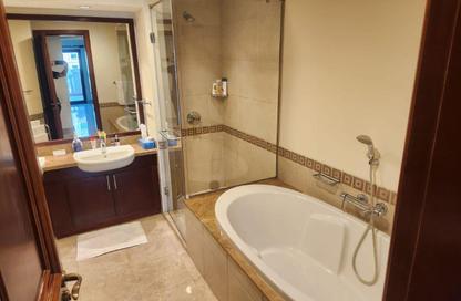 Apartment - 1 Bedroom - 2 Bathrooms for rent in The Fairmont Palm Residence South - The Fairmont Palm Residences - Palm Jumeirah - Dubai