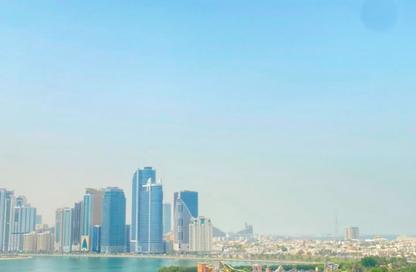 Apartment - 1 Bedroom - 3 Bathrooms for rent in Al Ferasa Tower - Al Majaz 1 - Al Majaz - Sharjah