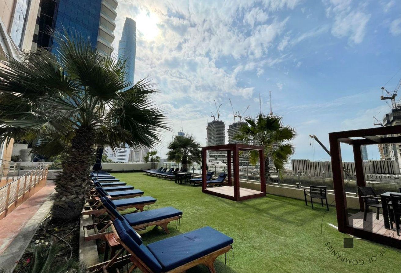 Modern 1BR | High Floor | Full Sea View | Upgraded photo 22