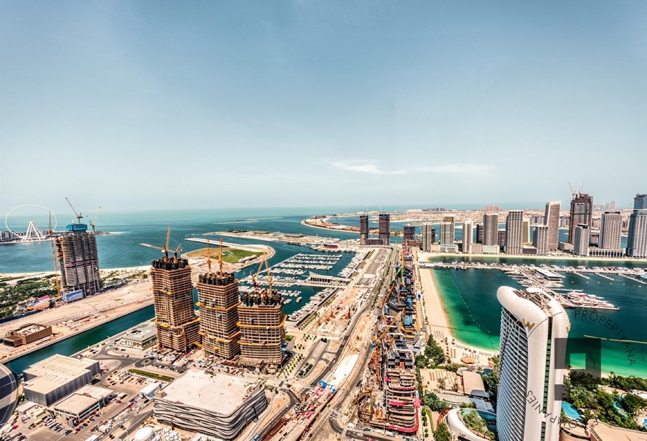 Modern 1BR | High Floor | Full Sea View | Upgraded photo 7