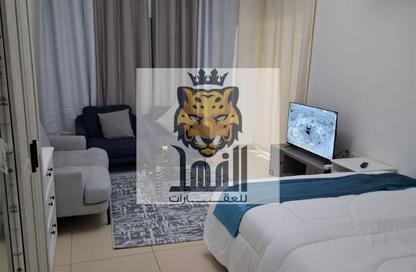 Apartment - Studio - 1 Bathroom for rent in Jasmine Towers - Garden City - Ajman
