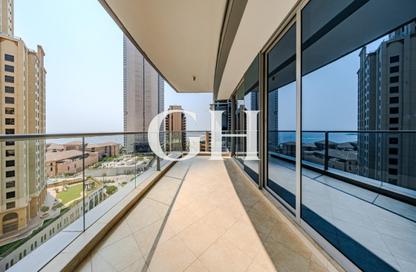 Apartment - 3 Bedrooms - 4 Bathrooms for rent in Trident Grand Residence - Dubai Marina - Dubai