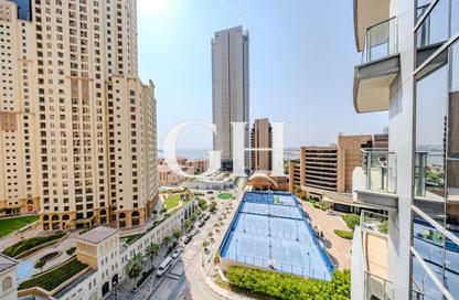 Apartment - 3 Bedrooms - 4 Bathrooms for rent in Trident Grand Residence - Dubai Marina - Dubai