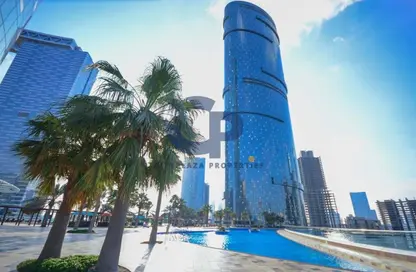 شقة - غرفة نوم - 2 حمامات للبيع في صن تاور - شمس أبوظبي - جزيرة الريم - أبوظبي