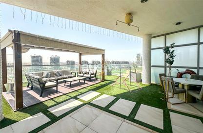 Apartment - 3 Bedrooms - 3 Bathrooms for rent in Golf Panorama A - Golf Panorama - Golf Town - DAMAC Hills - Dubai
