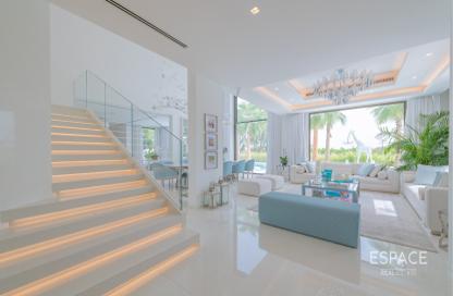 Villa - 4 Bedrooms - 4 Bathrooms for rent in Entertainment Foyer - Mediterranean Clusters - Jumeirah Islands - Dubai