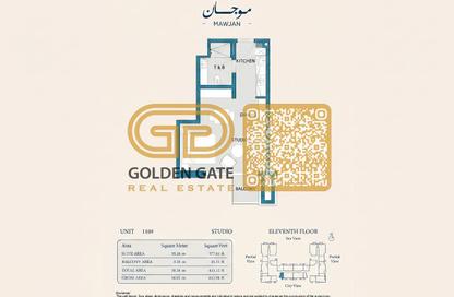 Apartment - Studio - 1 Bathroom for sale in Mawjan Tower - Ajman Corniche Road - Ajman