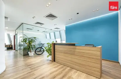 Office Space - Studio - 1 Bathroom for rent in The Prism - Business Bay - Dubai