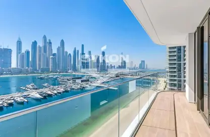Apartment - 3 Bedrooms - 3 Bathrooms for sale in Palace Beach Residence Tower 1 - Palace Beach Residence - EMAAR Beachfront - Dubai Harbour - Dubai