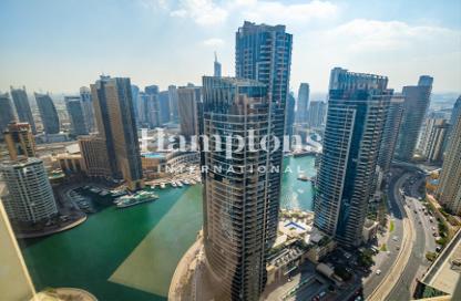 Duplex - 4 Bedrooms - 6 Bathrooms for rent in Sadaf 2 - Sadaf - Jumeirah Beach Residence - Dubai