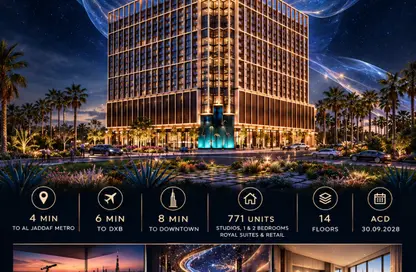 Apartment - 1 Bathroom for sale in Binghatti Starfall - Al Jaddaf - Dubai