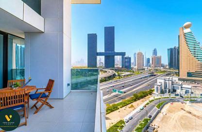 Apartment - 2 Bedrooms - 3 Bathrooms for rent in 1 Residences - Al Kifaf - Bur Dubai - Dubai