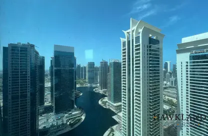 Office Space - 1 Bedroom - 1 Bathroom for rent in Jumeirah Bay X2 - JLT Cluster X - Jumeirah Lake Towers - Dubai