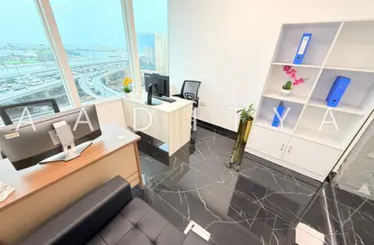 مكتب - غرفة نوم - 1 حمام للايجار في فاطمه محمد احمد بن سليمان - الرفاعة - بر دبي - دبي