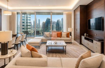 Apartment - 3 Bedrooms - 4 Bathrooms for rent in The Address Sky View Tower 1 - The Address Sky View Towers - Downtown Dubai - Dubai Apartment - 3 Bedrooms - 4 Bathrooms for rent in The Address Sky View Tower 1 - The Address Sky View Towers - Downtown Dubai - Dubai