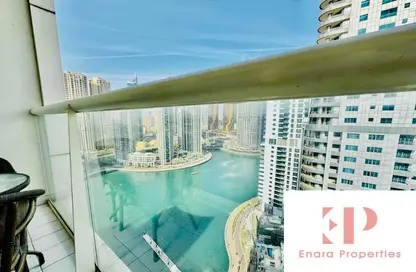 شقة - غرفة نوم - 2 حمامات للايجار في مارينا فيو  A برج - مارينا فيو - دبي مارينا - دبي