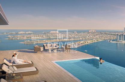 Apartment - 1 Bedroom - 1 Bathroom for sale in Seapoint Tower 2 - Seapoint - Emaar Beachfront - Dubai Harbour - Dubai