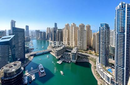 Apartment - 2 - 1 for rent in JW Marriott Hotel Marina - Dubai Marina - Dubai