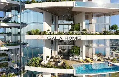 Apartment - 3 Bedrooms - 3 Bathrooms for sale in Cavalli Casa Tower - Dubai Media City - Dubai