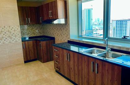 Apartment - 3 Bedrooms - 4 Bathrooms for sale in Conquer Tower - Sheikh Maktoum Bin Rashid Street - Ajman