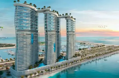 شقة - غرفة نوم - 8 حمامات للبيع في بناية بي - داماك باي - دبي هاربور - دبي