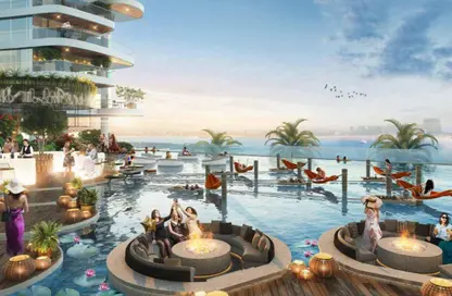 Apartment - 1 Bedroom - 7+ Bathrooms for sale in Tower B - Damac Bay - Dubai Harbour - Dubai