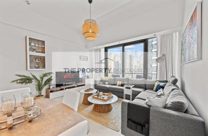 Apartment - 1 Bedroom - 2 Bathrooms for rent in Silverene Tower A - Silverene - Dubai Marina - Dubai