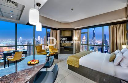 Hotel  and  Hotel Apartment - Studio - 1 Bathroom for rent in Gevora Hotel - Sheikh Zayed Road - Dubai