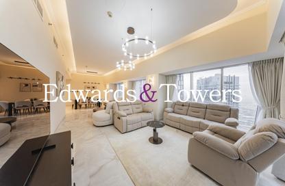 Apartment - 4 Bedrooms - 6 Bathrooms for sale in Cayan Tower - Dubai Marina - Dubai