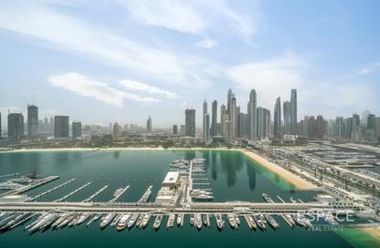 شقة - 3 غرف نوم - 4 حمامات للايجار في برج Marina Vista 2 - مارينا فيستا - إعمار بيتشفرونت - دبي هاربور - دبي
