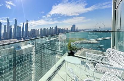 Apartment - 1 Bedroom - 1 Bathroom for rent in Beach Vista Tower 1 - Beach Vista - EMAAR Beachfront - Dubai Harbour - Dubai