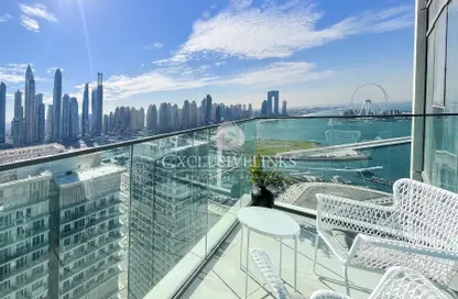 Apartment - 1 Bedroom - 1 Bathroom for rent in Beach Vista - EMAAR Beachfront - Dubai Harbour - Dubai