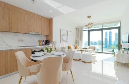 شقة - غرفة نوم - 1 حمام للايجار في برج Beach Vista 1 - بيتش فيستا - إعمار بيتشفرونت - دبي هاربور - دبي
